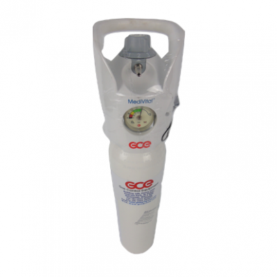 2 Litre Oxygen Cylinder with Integral Valve - Openhouse Products