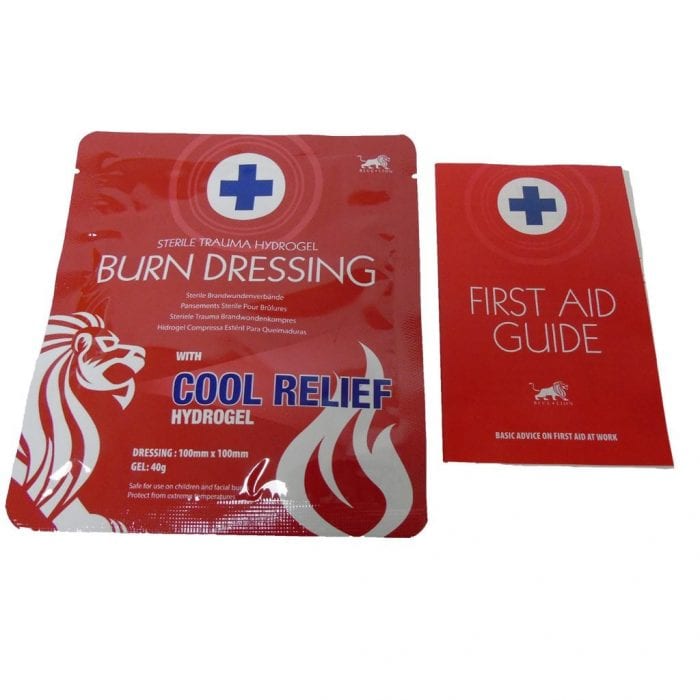 Small Refill Burn Dressing and Guide 2