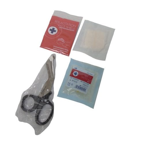 Small Refill Face Sheild Dressing and Scissors