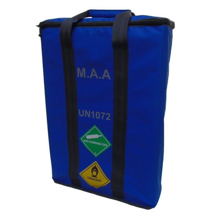 MAA 3 Cylinder Bag Blue 1