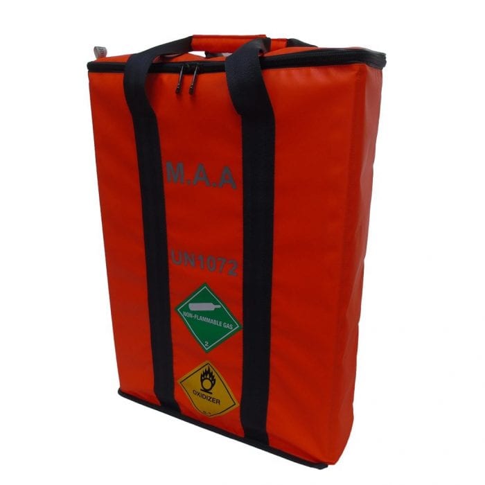MAA 3 Cylinder Bag Orange 1