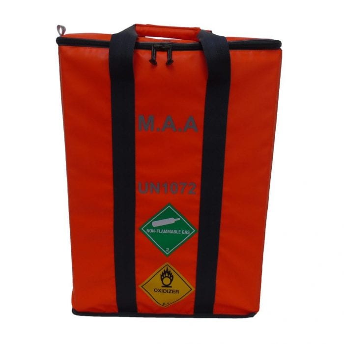 MAA 3 Cylinder Bag Orange 3