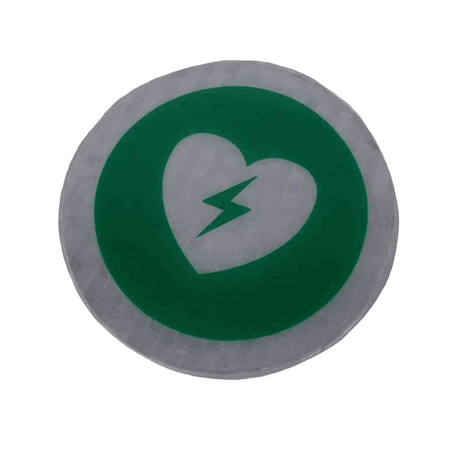 Reflective-AED-Symbol-Badge-1 Reflective AED Symbol Badge