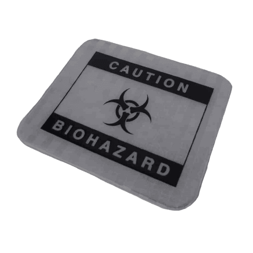 Reflective Bio Hazard Badge