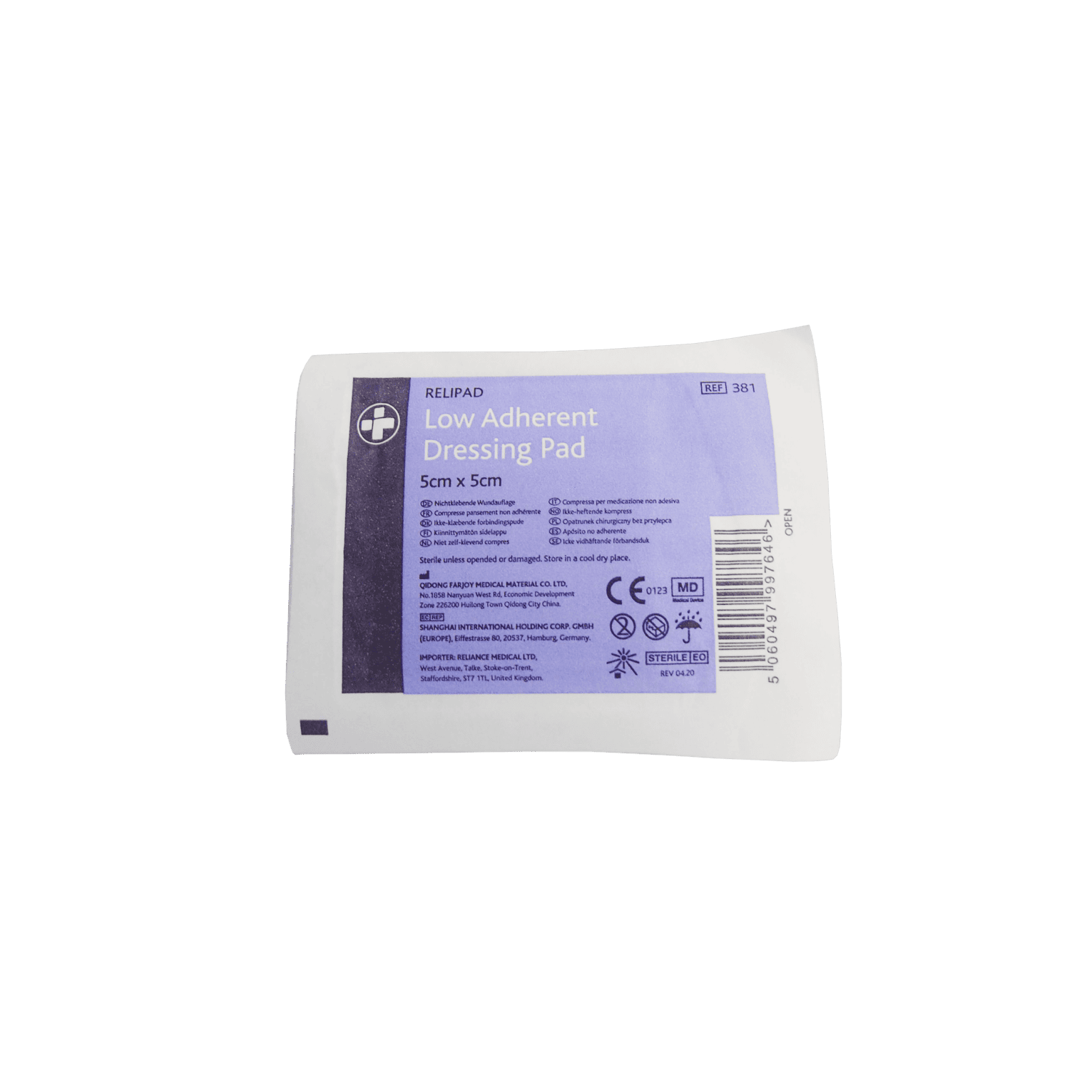 Low Adherant Dressings various sizes