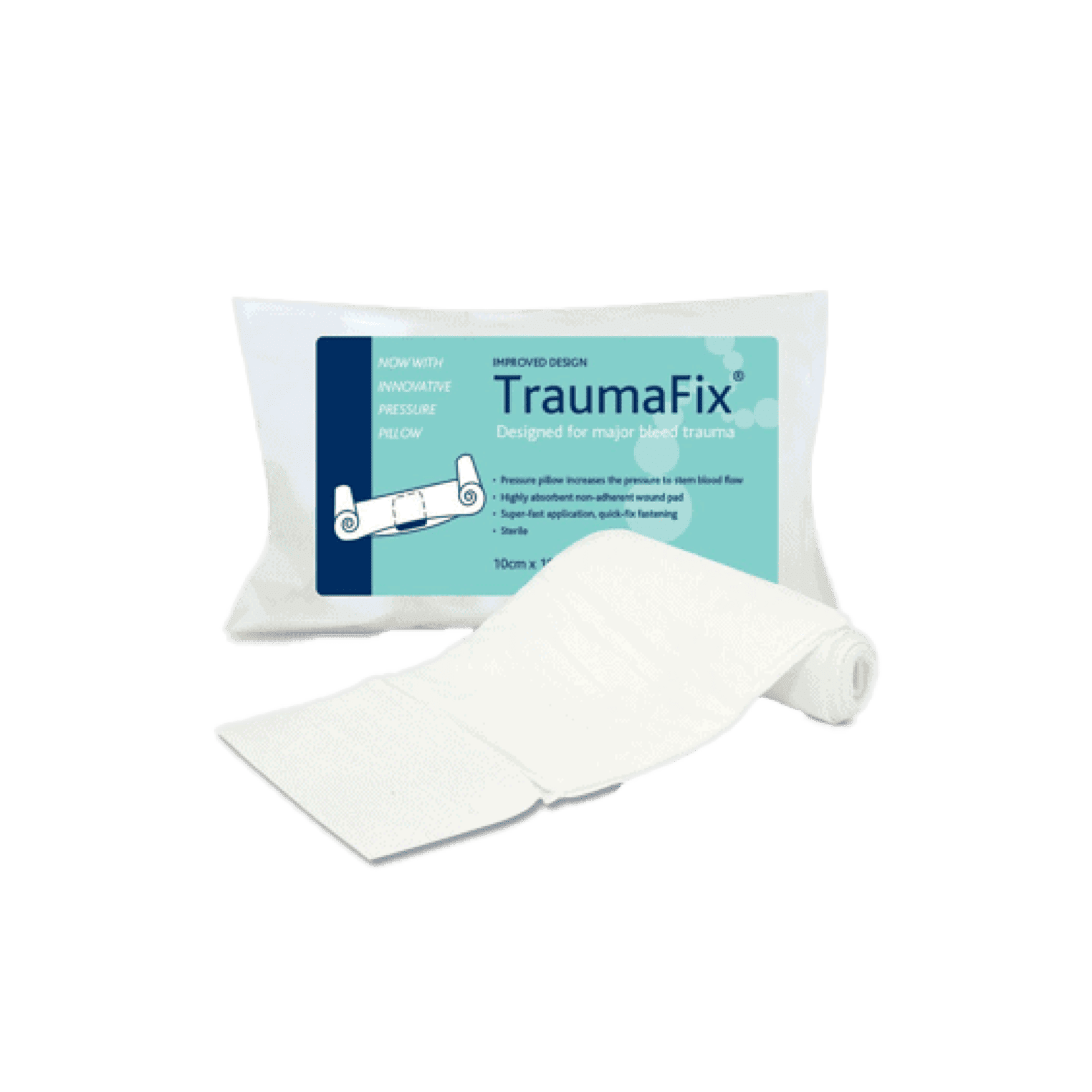 TraumaFix Sterile Dressing – Various Sizes TraumaFix Sterile Dressing - Various Sizes