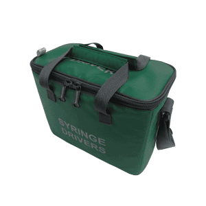 Braun Syringe Drivers Carry Bag 7 Green Syringe Drivers Carry Bag