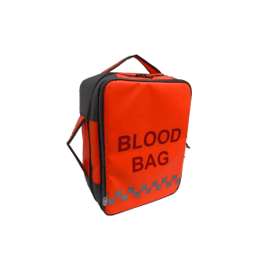 Blood Bag 12 Orange Blood Bag – durable ambulance bag and professional medical bag designed for safely storing and transporting blood and fluid products.