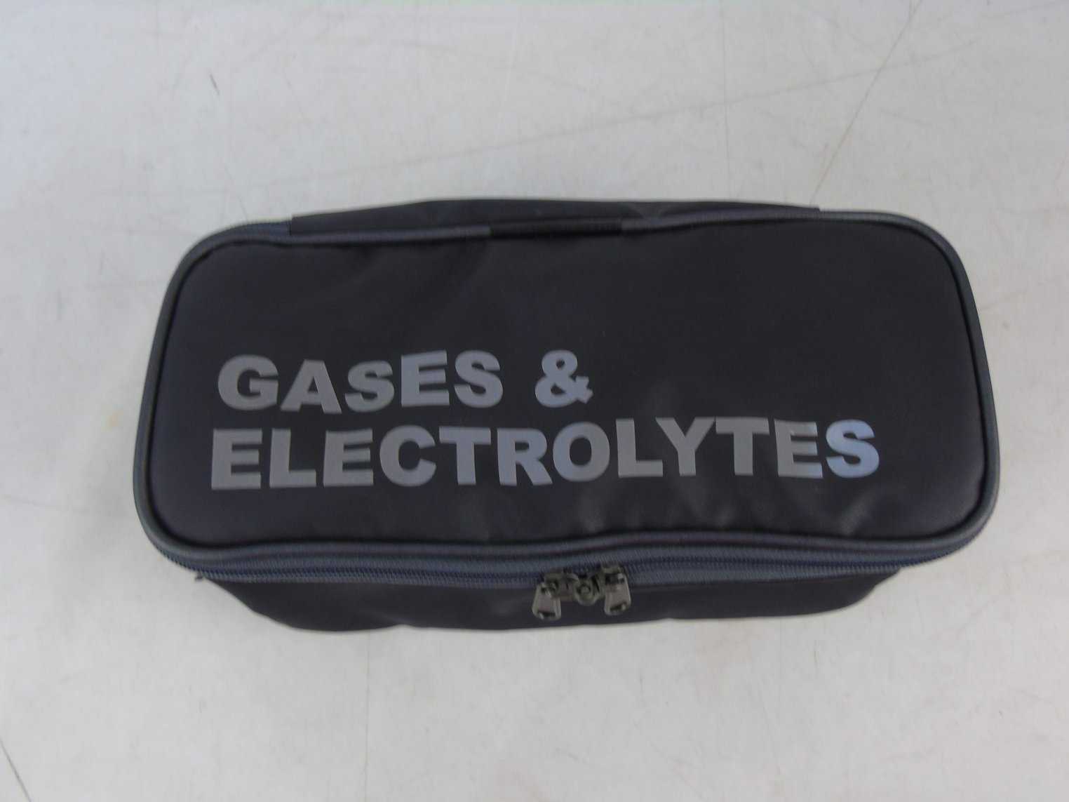 Black Gases and Electrolytes Pouch - Ex Demo Sample