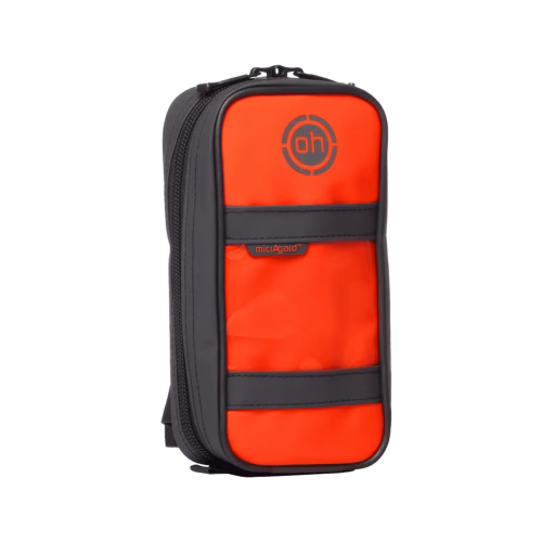 Orange Thigh Drop Pouch