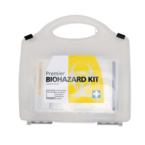 Biohazard Body Fluid Clean Up Kit - Three Application Set
