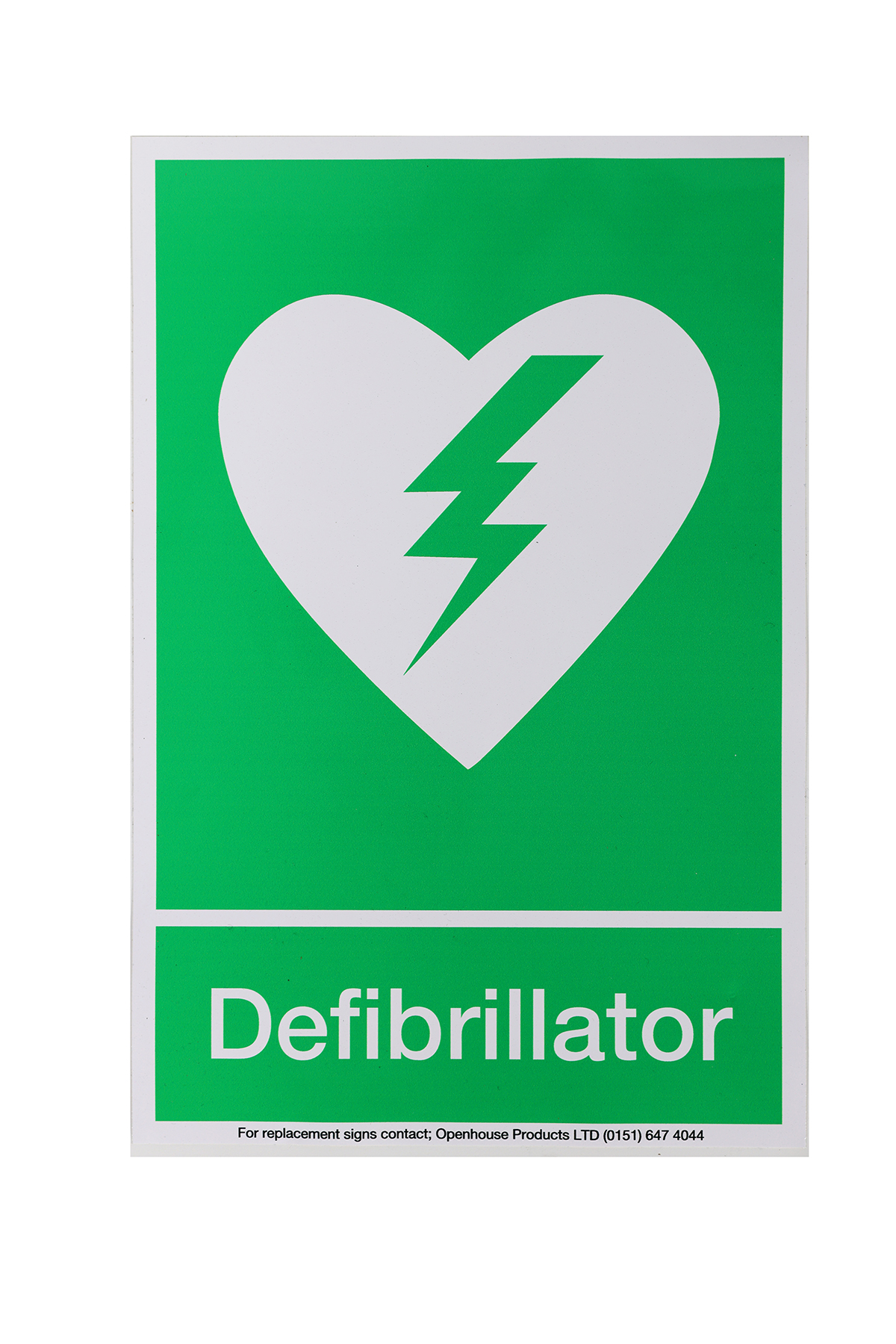 Wall Sticker (A4) - Defibrillator 4 Wall Sticker (A4) - Defibrillator - Image 2