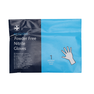 Nitrile Gloves Large - Pair 5 Black and Blue Nitrile Gloves Large - Pair