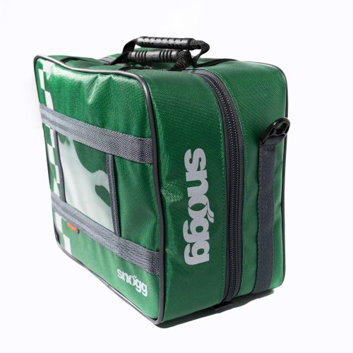Green Dressings Grab Bag – durable medical grab bag and compact grab bag designed for organised storage of dressings and first aid supplies.