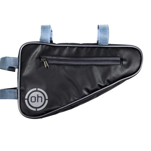 Black Bike Frame Bag