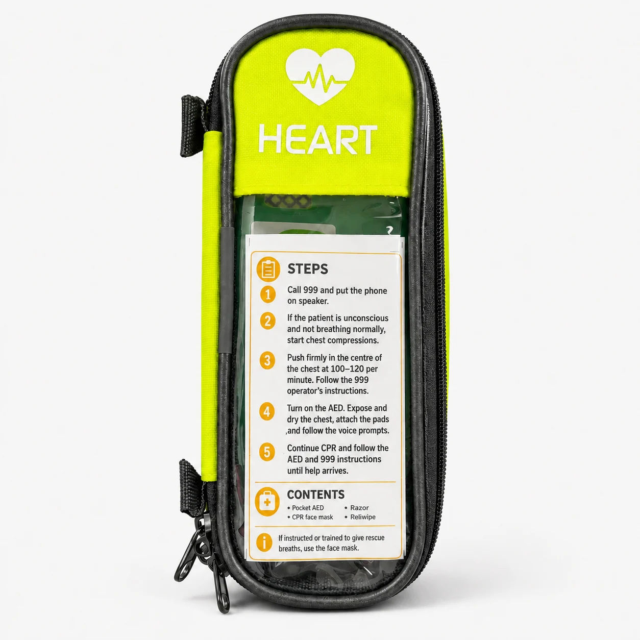 Openhouse First Aid Kit 6 Openhouse First Aid Kit HEART Pouch - Front